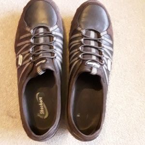 Skechers Brown bike shoes